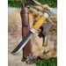 Handmade big Leuku knife.