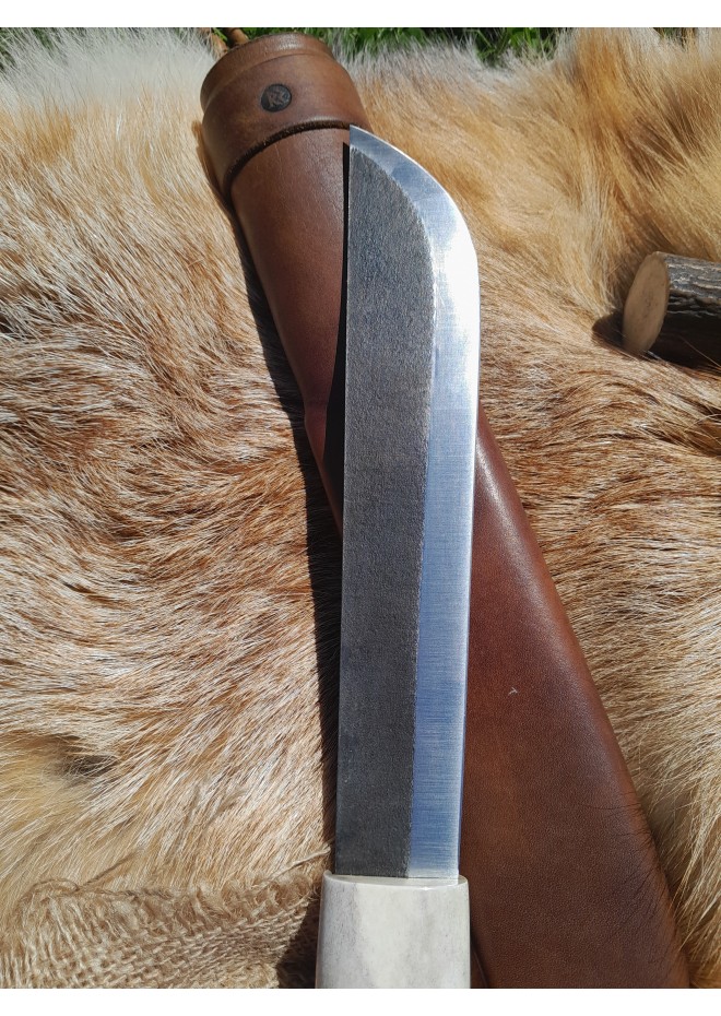 Handmade big Leuku knife.
