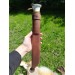 Handmade big Leuku knife.