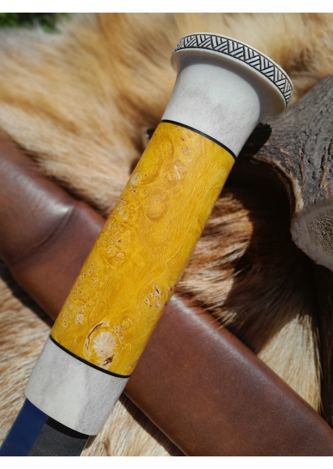 Handmade big Leuku knife.