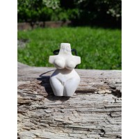 Unique handcrafted Venus Cucuteni amulet, Neolithic Goddess Great Mother pendant, fertility goddess necklace, Terracotta.