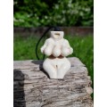 Unique handcrafted Three Breasted Woman amulet