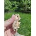 Hand-carved Boar amulet with Algiz rune.