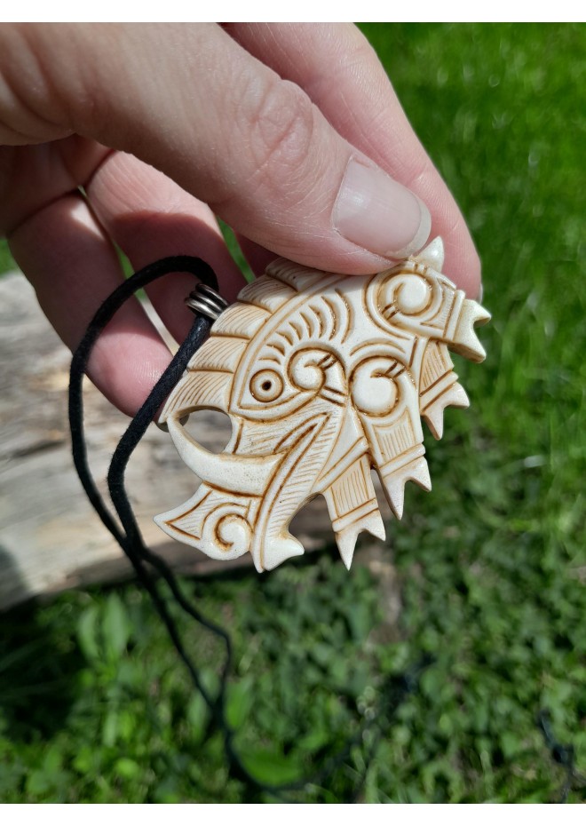 Boar pendant - Viking, Celtic jewelry.