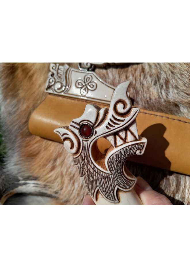 Premium Viking inspired "Wolf" knife.