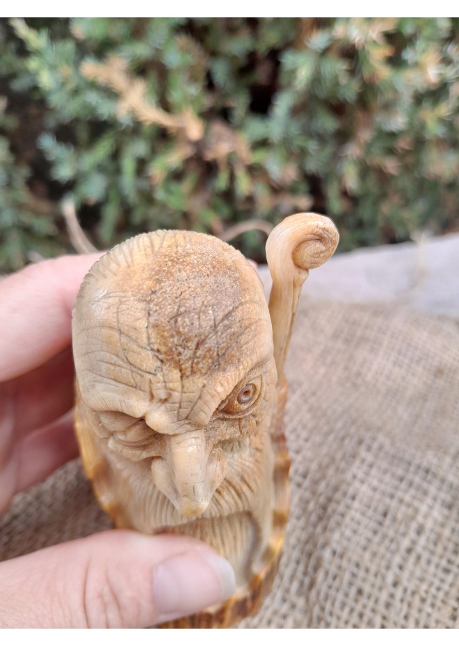Exclusive hand-carved God Odin statue.