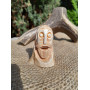 Exclusive hand-carved God Odin statue. The Allfather Norse God antler carving figurine