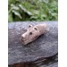 Viking bear warriors pendant. Berserker amulet. Hand-carved
