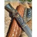 Hand-Forged Anglo-Saxon Scramasax. Norse knife.
