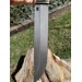 Hand-Forged Anglo-Saxon Scramasax. Norse knife.