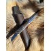 Hand-forged Norse knife with Raven's head hilt & leather sheath