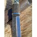Hand-forged Norse knife with Raven's head hilt & leather sheath