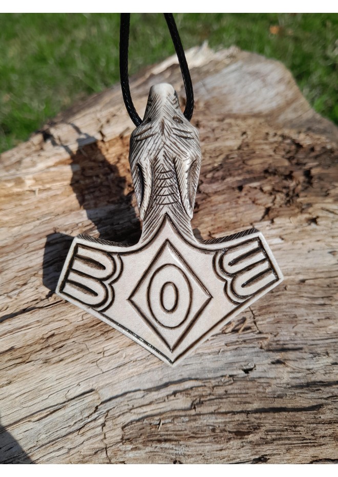 Thor Hammer pendant. Norse jewelry
