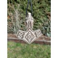 Thor Hammer pendant. Norse jewelry
