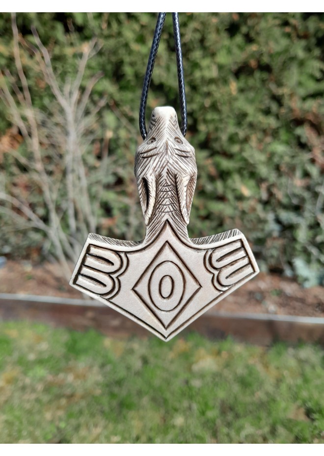 Thor Hammer pendant. Norse jewelry