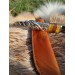 Norse knife with Raven handle. Hand-forged carbon steel
