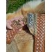 Viking knife. Anglo-Saxon long scramasax. Hand-forged blade