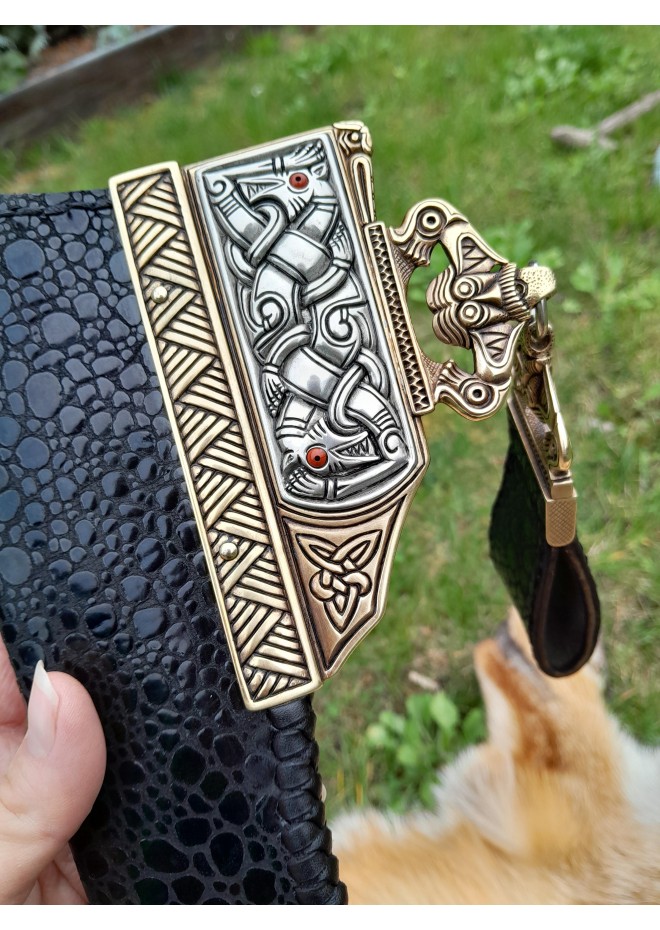Handmade Viking knife – Sutton Hoo inspired design
