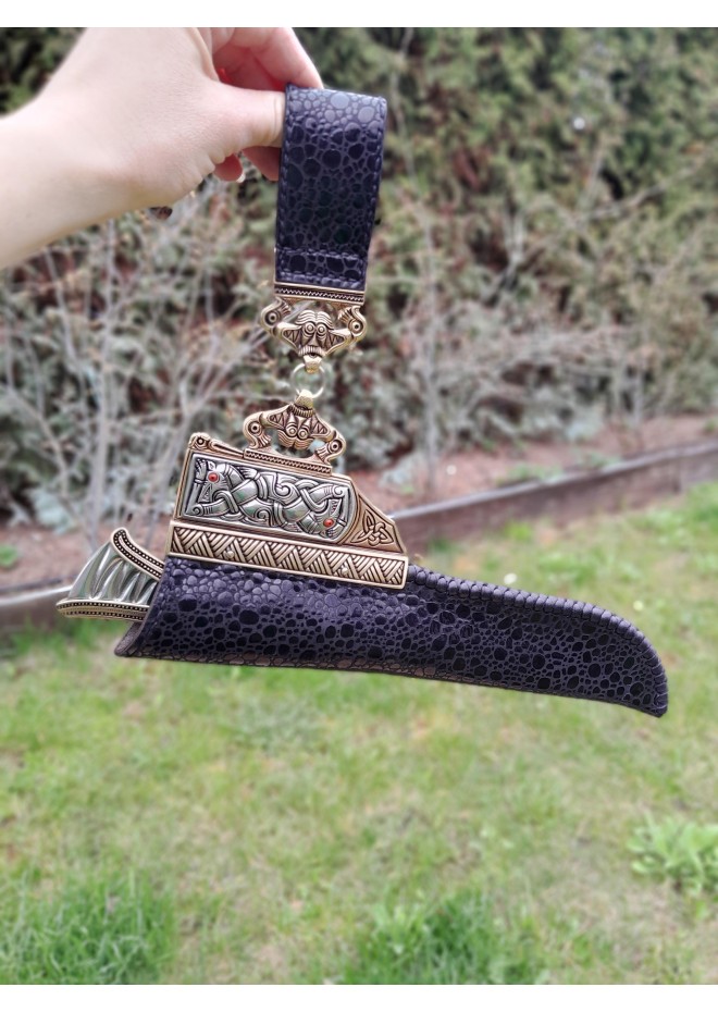 Handmade Viking knife – Sutton Hoo inspired design