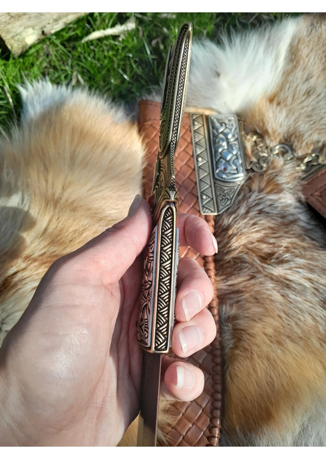 Limited edition Anglo-Saxon knife – Sutton Hoo Dragon