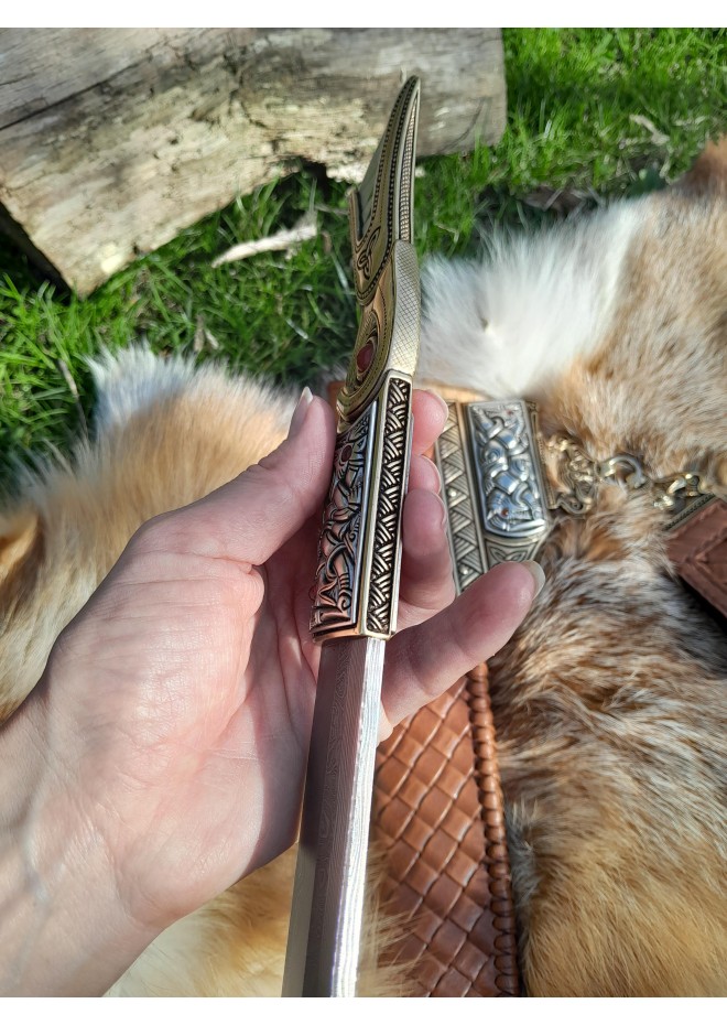 Limited edition Anglo-Saxon knife – Sutton Hoo Dragon