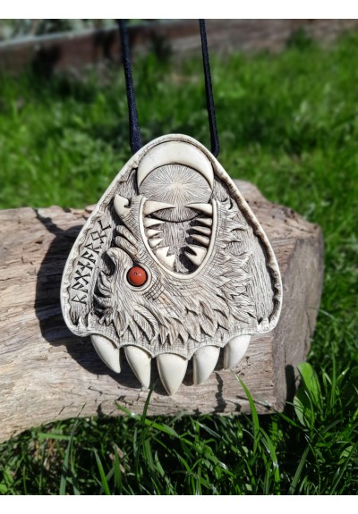 Ragnarök Wolf amulet – devourer of sun and moon