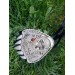 Hand-carved Viking amulet – Wolf, sun & moon symbol