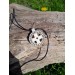 Handcrafted Norse talisman. Viking Solar cross pendant