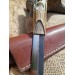 Norse knife "Odin" with antler hand-carved handle & sheath.