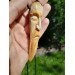 Odin amulet. Hand-сarved pendant. Norse Viking talisman