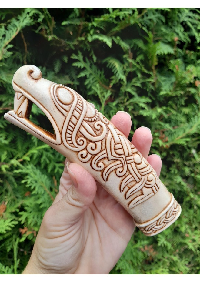 Viking style knife handles