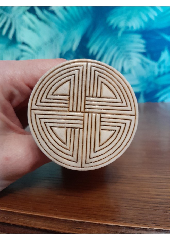 Viking style knife handles