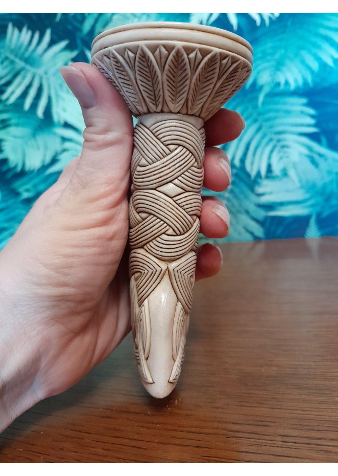 Viking style knife handles