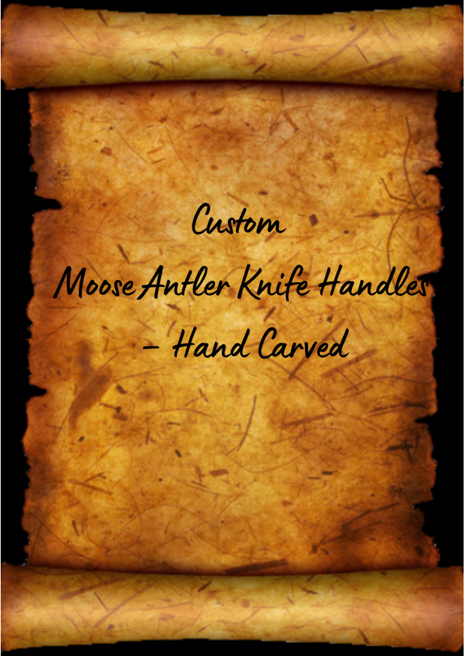 Viking style knife handles