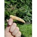 Hand-carved Viking raven pendant from antler