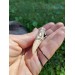 Hand-carved moose antler Dragon head with Algiz rune
