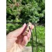 Hand-carved moose antler Viking talisman.  Helm of Awe amulet