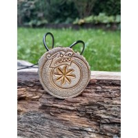 Ouroboros Viking amulet – eternal dragon design