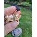 Hand-carved moose antler & buffalo horn Dragon pendant