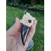 Hand-carved moose antler & buffalo horn Dragon pendant