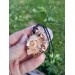 Hand-carved Odin amulet from moose antler with Helm of Awe