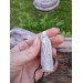 Norse moose antler Wolf pendant with Tiwaz rune