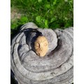 Odin amulet carved from moose antler – Ansuz rune