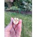 Hand-carved Viking bear amulet with Algiz rune