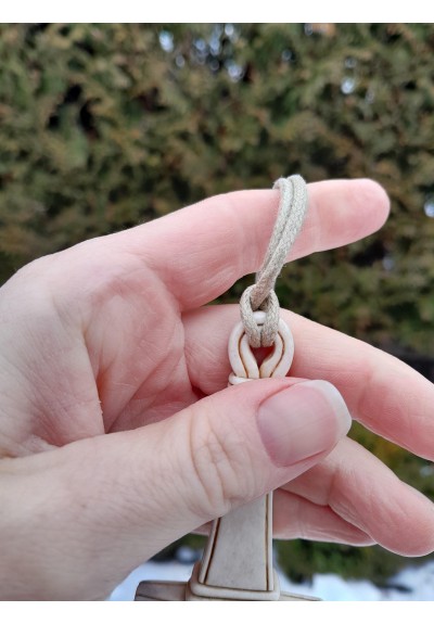 Custom Mjölnir pendant in Anglo-Saxon style 