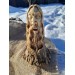 Odin figurine carved from real moose antler