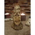 Odin figurine carved from real moose antler