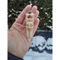 Custom Odin spear pendant with Dragon design