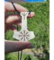 Custom Mjolnir pendant 