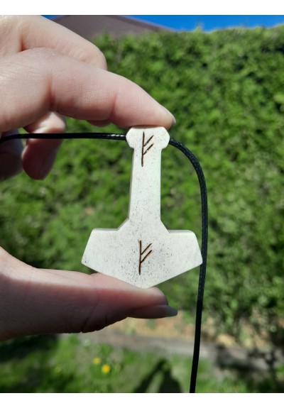 Custom Mjolnir pendant 